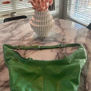 Free People Green sling crossbody Bag - Stylish Everyday Carry